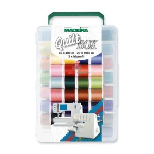 Madeira 63 Spools Softbox Aerofil "Quiltbox" (Sewing Thread)